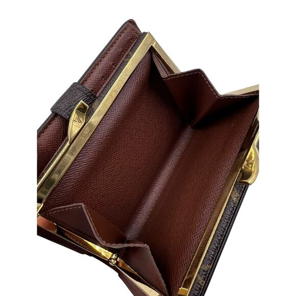 Louis Vuitton Monogram Classic Porte Monnaie Vennois Snap Button French Wallet - Picture 10 of 16